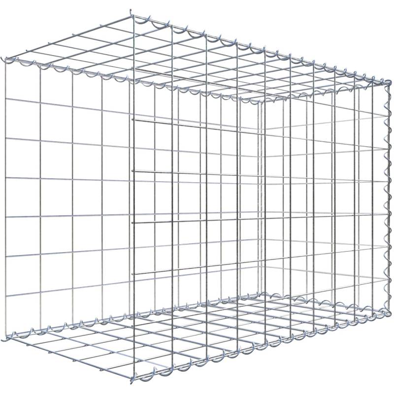 Gabiona Gabione-Anbaukorb Typ 2 70 x 100 x 50 cm Maschenw 10 x 10 cm von Gabiona