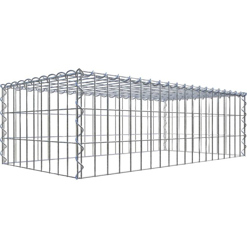Gabiona Gabione-Anbaukorb Typ 3 30 x 100 x 50 cm Maschenw 5 x 10 cm von Gabiona