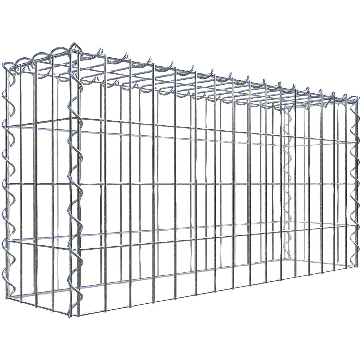 Gabiona Gabione-Anbaukorb Typ 3 40 x 80 x 20 cm Maschenw 5 x 10 cm Gabiona Gabione-Anbaukorb Typ 3 40 x 80 x 20 cm Maschenw 5 x 10 cm von Gabiona
