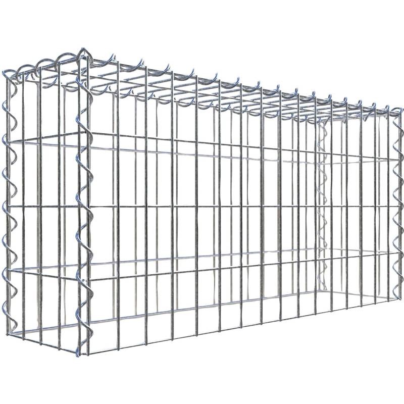 Gabiona Gabione-Anbaukorb Typ 3 40 x 80 x 20 cm Maschenw 5 x 10 cm von Gabiona