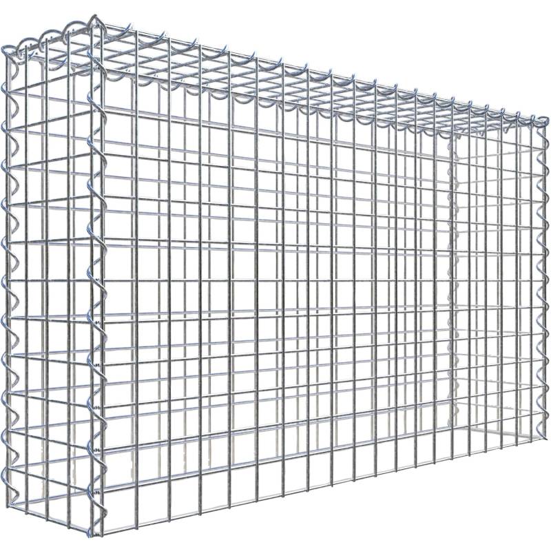 Gabiona Gabione-Anbaukorb Typ 3 60 x 100 x 20 cm Maschenw 5 x 5 cm von Gabiona