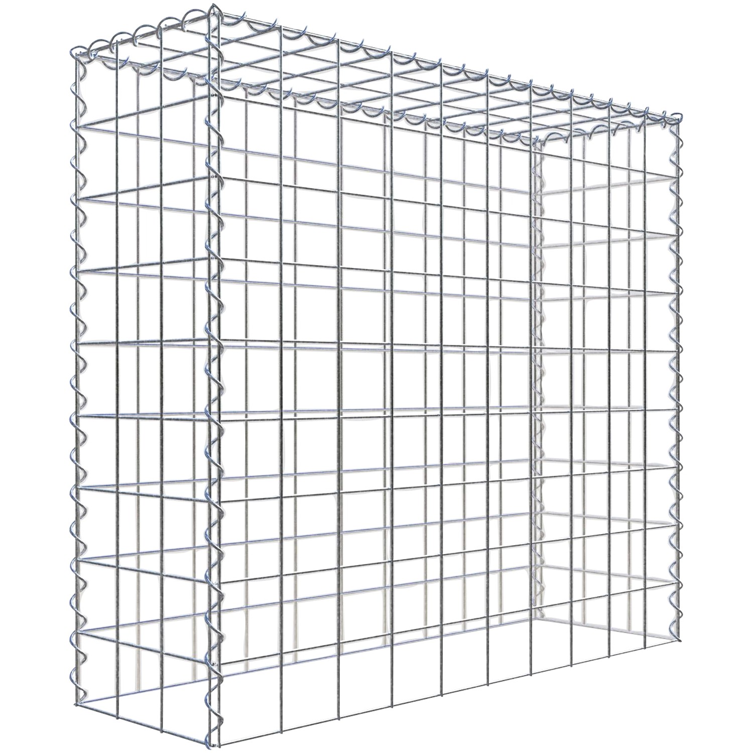 Gabiona Gabione-Anbaukorb Typ 3 90 x 100 x 30 cm Maschenw 10 x 10 cm Gabiona Gabione-Anbaukorb Typ 3 90 x 100 x 30 cm Maschenw 10 x 10 cm von Gabiona