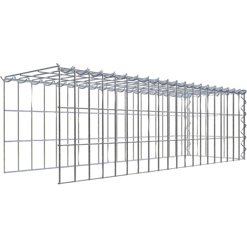 Gabiona Gabione-Anbaukorb Typ 4 30 x 100 x 30 cm Maschenw 5 x 10 cm von Gabiona