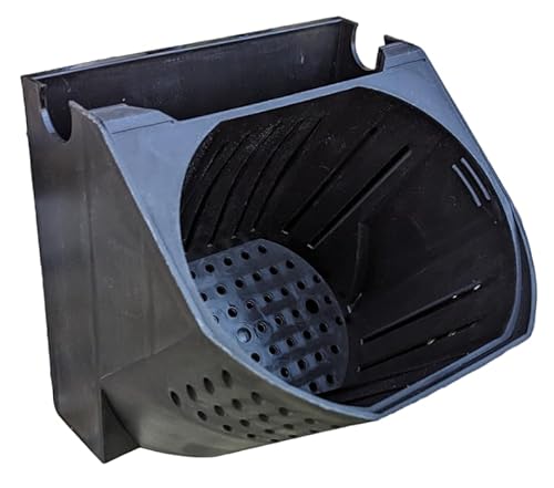 Gabiona | Gabionen-Hängetopf für Blumen und Pflanzen 15 cm x 15 cm x 15 cm (L x H x T) | Geeignet für die Maschenweiten 5 x 5 cm, 5 x 10 cm und 10 x 10 cm | Drahtdurchmesser 4mm von Gabiona