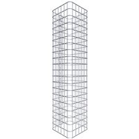 Gabiona Gabionensäule, silbergrau, Maschenweite 5 cm x 5 cm - silberfarben Gabiona Gabionensäule, silbergrau, Maschenweite 5 cm x 5 cm - silberfarben von Gabiona
