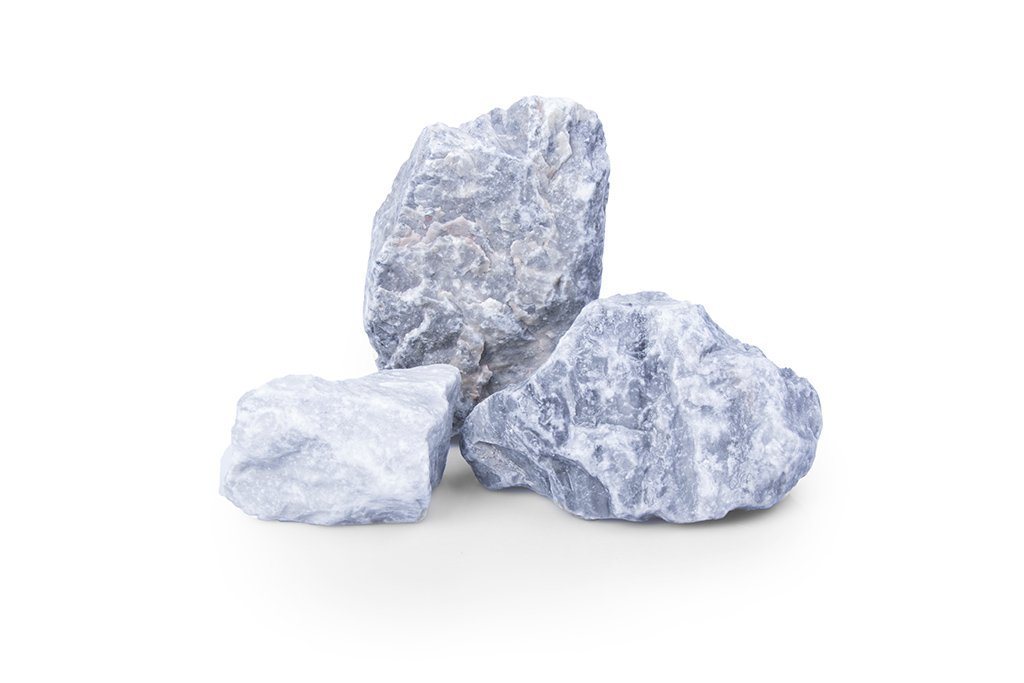 Gabiona Stein, Kristall blau 60 bis 100 mm - kg: 500 von Gabiona