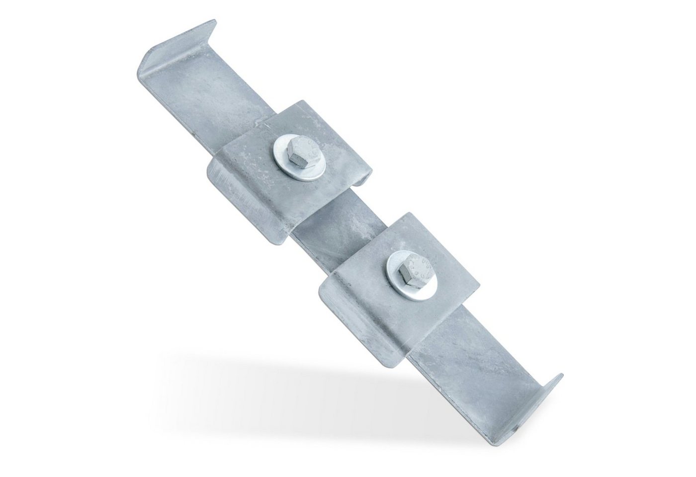 Gabiona Zaunverbinderset Klammer für 5 x 20 cm, verzinkt, (Klammer für 5 x 20 cm, verzinkt) von Gabiona
