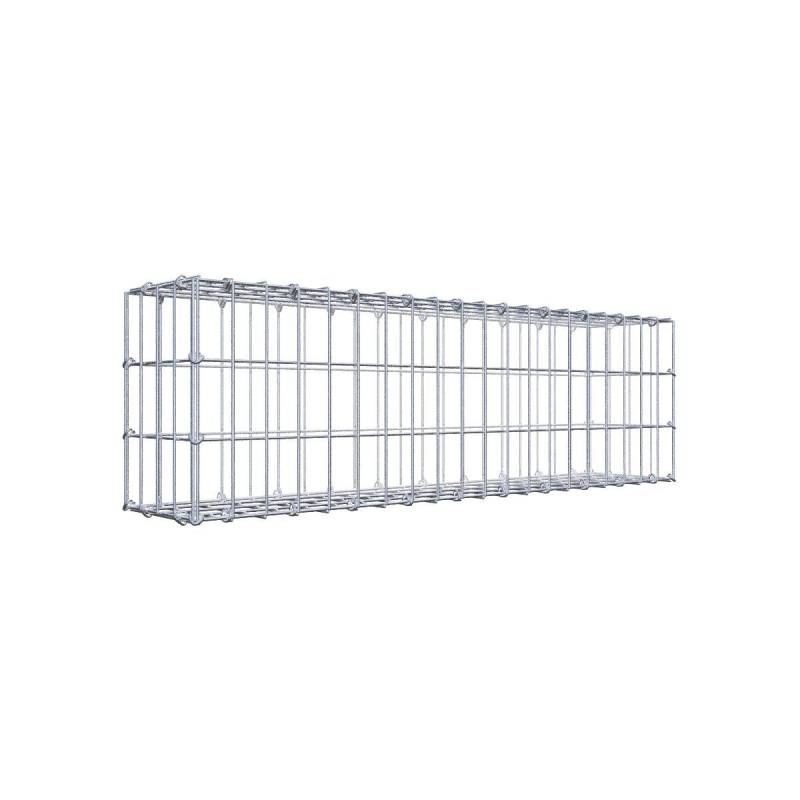 Gabione 100 cm x 30 cm x 20 cm (L x H x T), Maschenweite 5 cm x 10 cm, C-Ring