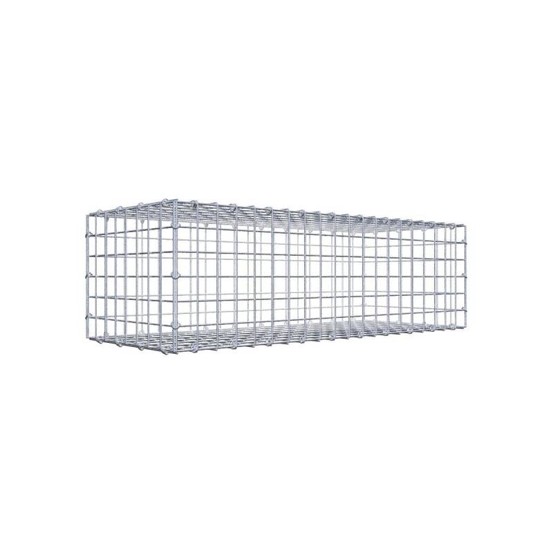 Gabione 100 cm x 30 cm x 40 cm (L x H x T), Maschenweite 5 cm x 5 cm, C-Ring