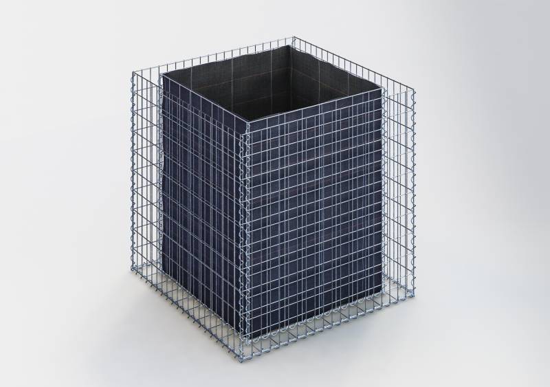 Hochbeet eckig 100 cm x 100 cm x 100 cm (L x H x T), Maschenweite 5 x 10 cm, Wandstärke 10 cm