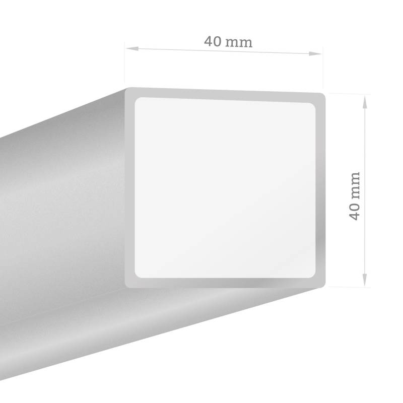 Zaunpfosten 4 x 4 cm