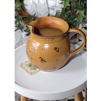 Vintagehandgemachter Keramik Milchkrugvaselandhaus Dekokeramik Deko Vintagehandgemachter Keramik Milchkrugvaselandhaus Dekokeramik Deko von GabisWollwerke