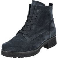 Gabor Comfort Schnürstiefelette "Gabor Comfort Stiefelette Veloursleder" von Gabor Comfort