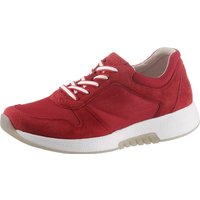 Gabor Rollingsoft Keilsneaker, Freizeitschuh, Halbschuh, Schnürschuh im sommerlichem Materialmix von Gabor Rollingsoft