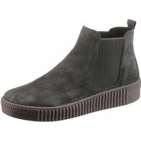 Gabor Chelseaboots, Plateau, Stiefelette, Schlupfschuh mit dezenten Kontrastnähten von Gabor