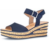 Gabor Keilsandalette, Sommerschuh, Sandale, Keilabsatz, mit auffällliger Absatzgestaltung Gabor Keilsandalette, Sommerschuh, Sandale, Keilabsatz, mit auffällliger Absatzgestaltung von Gabor