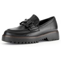 Gabor Loafer "FLORENZ", Blockabsatz, Slipper, Businessschuh in Bequemweite G (= weit) von Gabor