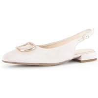 Gabor Slingpumps "FLORENZ", Abendschuh, Sommerschuh, Blockabsatz, in bequemer Weite G = weit von Gabor