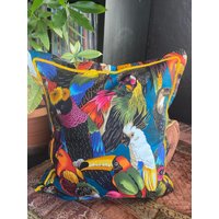 Kissen Dekokissen Digitaldruck Tukan Eklektisch Stil Vogel Papagei Tropic Wohnen Mit Deko Geschenk Kissen Dekokissen Digitaldruck Tukan Eklektisch Stil Vogel Papagei Tropic Wohnen Mit Deko Geschenk von GabrieleMast