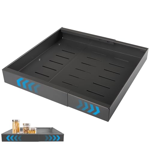 Gachiwar Teleskopschublade, Verstellbare Breite Ausziehbarer Schrank Organizer, Ausziehbare Schublade Küche zum Kleben, Küchenschrank Organizer Ausziehbar Kein Bohren und Nageln Erforderlich (Schwarz) Gachiwar Teleskopschublade, Verstellbare Breite Ausziehbarer Schrank Organizer, Ausziehbare Schublade Küche zum Kleben, Küchenschrank Organizer Ausziehbar Kein Bohren und Nageln Erforderlich (Schwarz) von Gachiwar