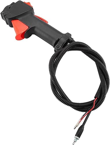 Trimmer Griffschalter, 26mm Gashebel Strimmer Trimmer Freischneider Bürstenschneidergriff Gaszug Kabel Zubehör Werkzeuge für Trimmer Motorsense von Gachiwar