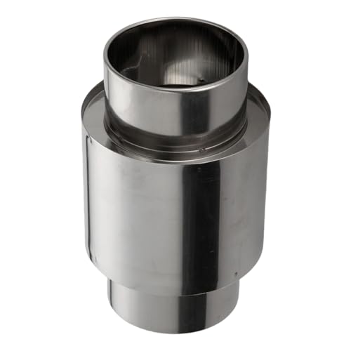 Gacqpli Kaminrohr Für - Rohrverbinder Mit Rückschlagklappe - Edelstahl Adapter Gegen Rückströmung Für Warmwasserversorgung Gacqpli Kaminrohr Für - Rohrverbinder Mit Rückschlagklappe - Edelstahl Adapter Gegen Rückströmung Für Warmwasserversorgung von Gacqpli