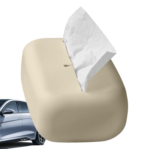 Gacqpli Silikon-Taschentuchbox-Abdeckung und Halter - Papierhandtuchspender, Kreative, Sturzsichere, Rutschfeste Dekorative Boxabdeckung für Den von Gacqpli