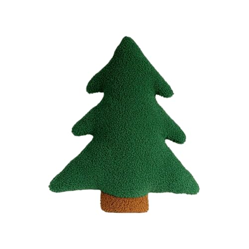 Gacqpli Weihnachtsbaumkissen, 30 Cm/45cm Baum Sofakissen Kuscheltier, Weihnachtsbaum Deko Kissen Für Sofa Bett Schlafzimmer Wohnheim Büro Party Farmhausstil von Gacqpli