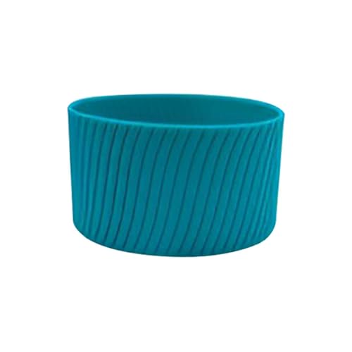 Silikonbecherhülle - 8 Cm Durchmesser, Hitzebeständige Trinkflasche, Wiederverwendbare Kaffeehülle, Rutschfeste Silikonmanschette, Bunte Wasserhitzebecher Silikonhülle Silikonbecherhülle - 8 Cm Durchmesser, Hitzebeständige Trinkflasche, Wiederverwendbare Kaffeehülle, Rutschfeste Silikonmanschette, Bunte Wasserhitzebecher Silikonhülle von Gacqpli
