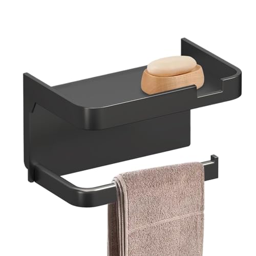 Wand-Toilettenpapierhalter - Toilettenpapierhalter Ohne Bohren, Selbstklebender Toilettenpapierhalter, Toilettenpapierhalter Mit Ablage Wand-Toilettenpapierhalter - Toilettenpapierhalter Ohne Bohren, Selbstklebender Toilettenpapierhalter, Toilettenpapierhalter Mit Ablage von Gacqpli