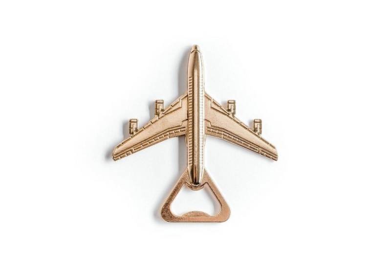 Gadget Master Flaschenöffner Flugzeug Flaschenöffner in bronze von Gadget Master