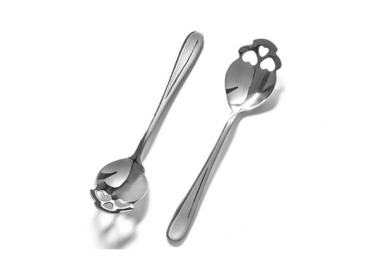 Gadget Master Kaffeelöffel Totenkopf Kaffeelöffel in silber im 2er Set von Gadget Master