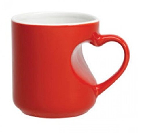 Kaffee/ Teetasse Liebe - Herz rot von Gadget Masters