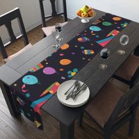 Alles Gute Zum Geburtstag Tischläufer | Party Tischdekoration Tischdekoration, Lange Baumwolltischdecke Großer Baumwoll-Tisch von Gadgetalicious