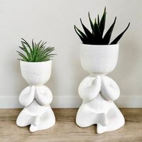 Yoga Yan Luftpflanzenhalter/Airplant Pot. Einzigartiges Geschenk Für Liebhaber. Schöne Wohndekoration von Gadgetalicious