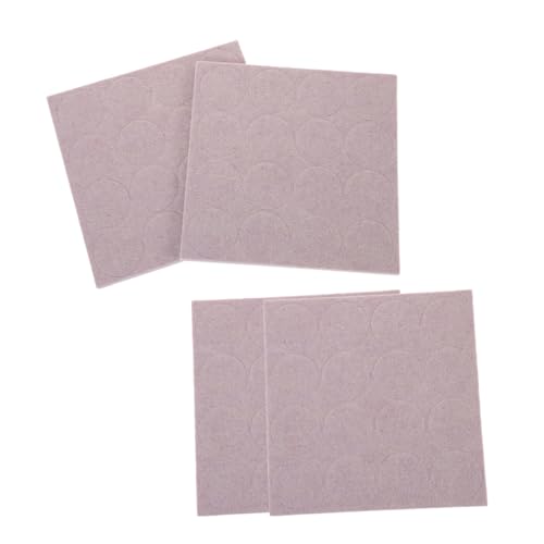 64 Stück Filzstuhlbeine Schutzpads Selbstklebend rutschfeste Filzunterlagen für Möbelbeine Schneidbare Filzpolster für Hartholzböden Einfache Installation von Gadpiparty