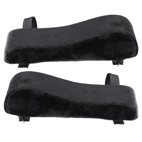 Gadpiparty 1 Paar Memory Schaum Armlehnenkissen Ergonomisches Ellenbogen Pad für Bürostühle Schwarz mit Rutschfester Unterseite Installieren Reinigen Gadpiparty 1 Paar Memory Schaum Armlehnenkissen Ergonomisches Ellenbogen Pad für Bürostühle Schwarz mit Rutschfester Unterseite Installieren Reinigen von Gadpiparty
