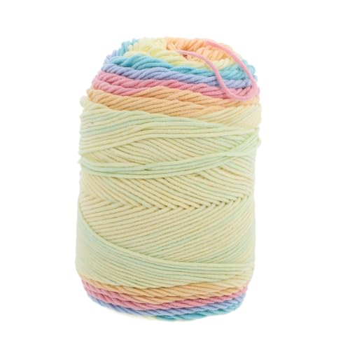 Gadpiparty 1rolle Roll Makramee Bunte Strängige Knüpfwolle Für Dekoration Teppiche Und Kissen Stricken Und Häkeln von Gadpiparty