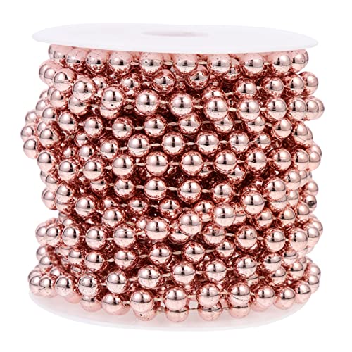 Gadpiparty 1 Rolle Dekorative Perlenkette Roségold für Partydekoration Diy Bastelprojekte Vorhang und Blumenarrangements Einfach zu Handhaben Vielseitig Einsetzbar Gadpiparty 1 Rolle Dekorative Perlenkette Roségold für Partydekoration Diy Bastelprojekte Vorhang und Blumenarrangements Einfach zu Handhaben Vielseitig Einsetzbar von Gadpiparty