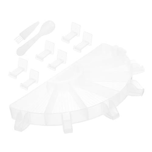 Gadpiparty 1 Satz Bohrgerichtset Bausatz Diamant Bausätze Farbtablett für Strass-Tabletts Werkzeugsätze zum Malen Kristallmalereizubehör Basteltablett Bastelzubehör Plastik von Gadpiparty