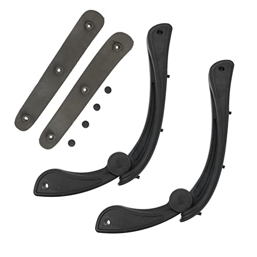 Gadpiparty 1 Satz Bürostuhl Armlehnenverlängerungen Verstellbar für Schreibtisch und Drehstühle Schützende Griffhilfen für Komfortables Sitzen von Gadpiparty