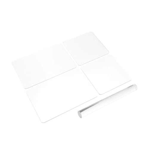 Gadpiparty Werkzeug Mit DIY Skulptur Druckplatte Und Schaber Aus Hochwertigem Acrylmaterial Für Töpferei Und Modellierung von Gadpiparty