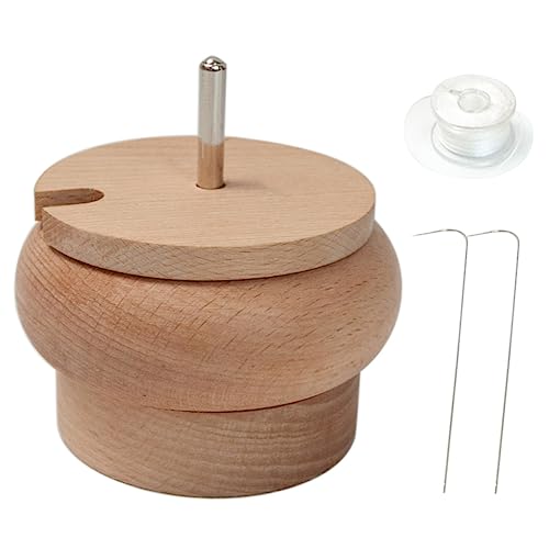 Gadpiparty 1 Satz DIY Holz Perlen Spinner Schüssel mit Nadel Werkzeug für Schmuckherstellung Geeignet für Armbänder und Kreative Projekte für Perlen Wie Reisperlen und Spacerperlen Gadpiparty 1 Satz DIY Holz Perlen Spinner Schüssel mit Nadel Werkzeug für Schmuckherstellung Geeignet für Armbänder und Kreative Projekte für Perlen Wie Reisperlen und Spacerperlen von Gadpiparty