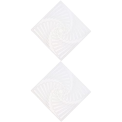 Gadpiparty 1 Satz Diy Silikon Untersetzer Formen Kristall Epoxidharz Gießform Für Handwerk Und Basteln Für Kreative Projekte Und Einfache Handhabung 2 Stück von Gadpiparty