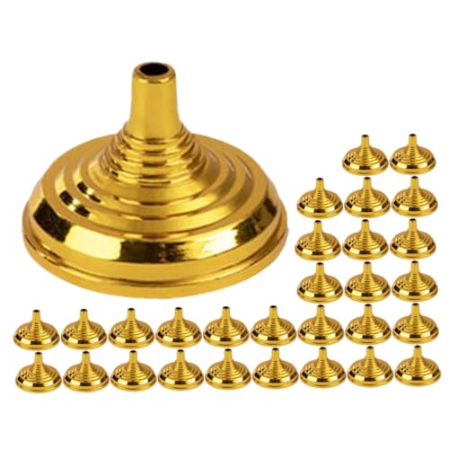 Gadpiparty 1 Satz Fahnenmastbasis Steht Stand Schmucklos Schreibtisch Mini Inhaber Kleiner Fahnenhalter Tischflaggenbasis Tisch Kleiner Fahnenständer Flaggenhalter Plastik Pp Golden 30 Stück von Gadpiparty