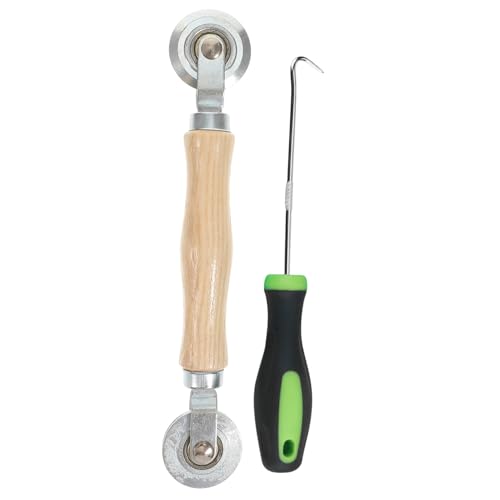 Gadpiparty Fliegengitter Reparaturset mit Spline Roller und Haken Werkzeug zum Installieren von Fenstergittern Robustes Fliegengitter Rollwerkzeug für Fenster und Türen Einfache Anwendung Gadpiparty Fliegengitter Reparaturset mit Spline Roller und Haken Werkzeug zum Installieren von Fenstergittern Robustes Fliegengitter Rollwerkzeug für Fenster und Türen Einfache Anwendung von Gadpiparty