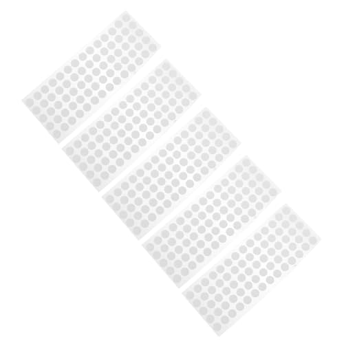 Gadpiparty 1 Satz Klebepunkte Transparent Selbstklebend Doppelseitige Tape Sticker Für Rückstandslos Ablösbar Diy Handwerk Und Dekoration 5blätter von Gadpiparty
