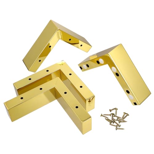 Gadpiparty 1 Satz Möbelbeine Eisen Teiliges Möbelpad für Stuhl Bett und Sofa Füße Höhenversteller für Bett und Schrank Bodenschutz Gold Gadpiparty 1 Satz Möbelbeine Eisen Teiliges Möbelpad für Stuhl Bett und Sofa Füße Höhenversteller für Bett und Schrank Bodenschutz Gold von Gadpiparty