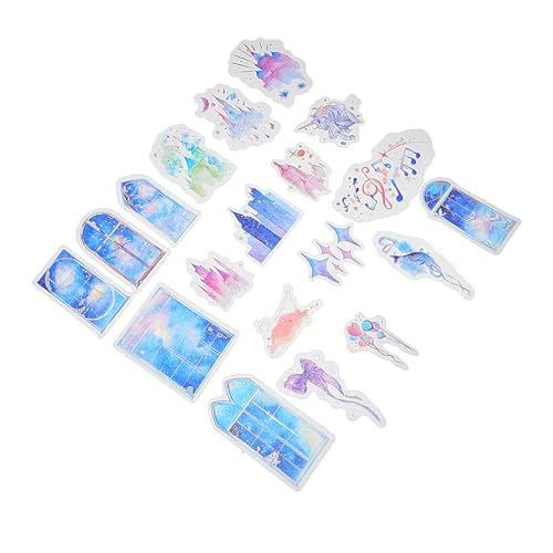 Gadpiparty 1 Satz Pack Kreative Selbstklebende Scrapbook Aufkleber Handgemachte Dekoration Für Diy Projekte Papiermaterial Für Tagebücher Und Fotoalben 2er-pack Gadpiparty 1 Satz Pack Kreative Selbstklebende Scrapbook Aufkleber Handgemachte Dekoration Für Diy Projekte Papiermaterial Für Tagebücher Und Fotoalben 2er-pack von Gadpiparty