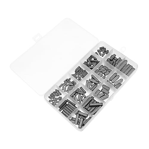 Gadpiparty 175 Stück Parallelantriebsstifte Flachstifte Aus Karbonstahl 3–6 Mm Unverzichtbar Für Montage Und Reparatur Gadpiparty 175 Stück Parallelantriebsstifte Flachstifte Aus Karbonstahl 3–6 Mm Unverzichtbar Für Montage Und Reparatur von Gadpiparty